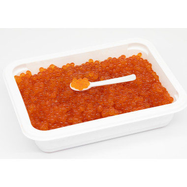 Chum Salmon Caviar (Orange), 1 kg (2.2 lb)