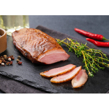 Smoked duck breast