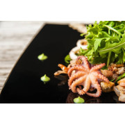 Baby octopus salad