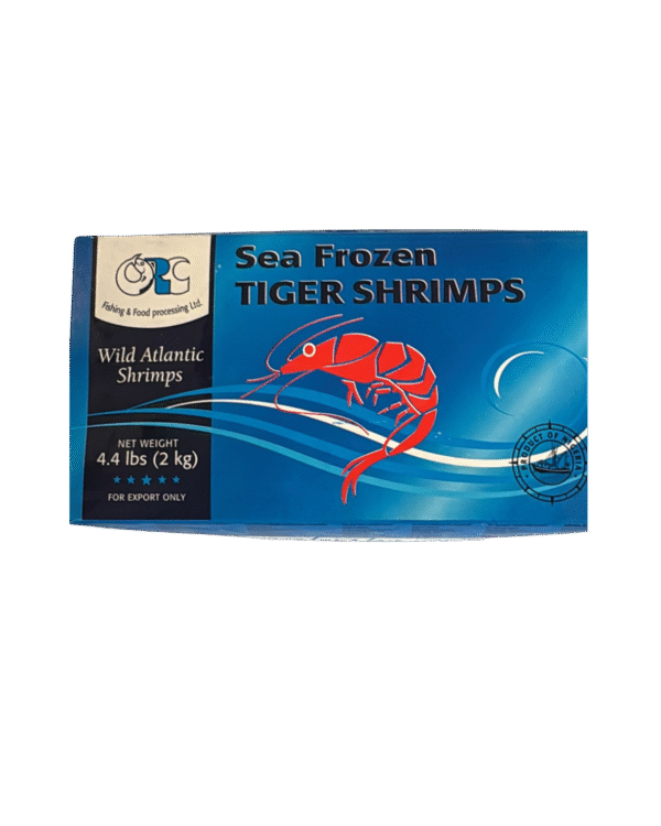 Wild Atlantic Tiger Shrimp