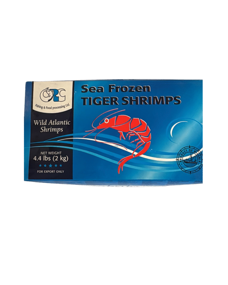 Wild Atlantic Tiger Shrimp