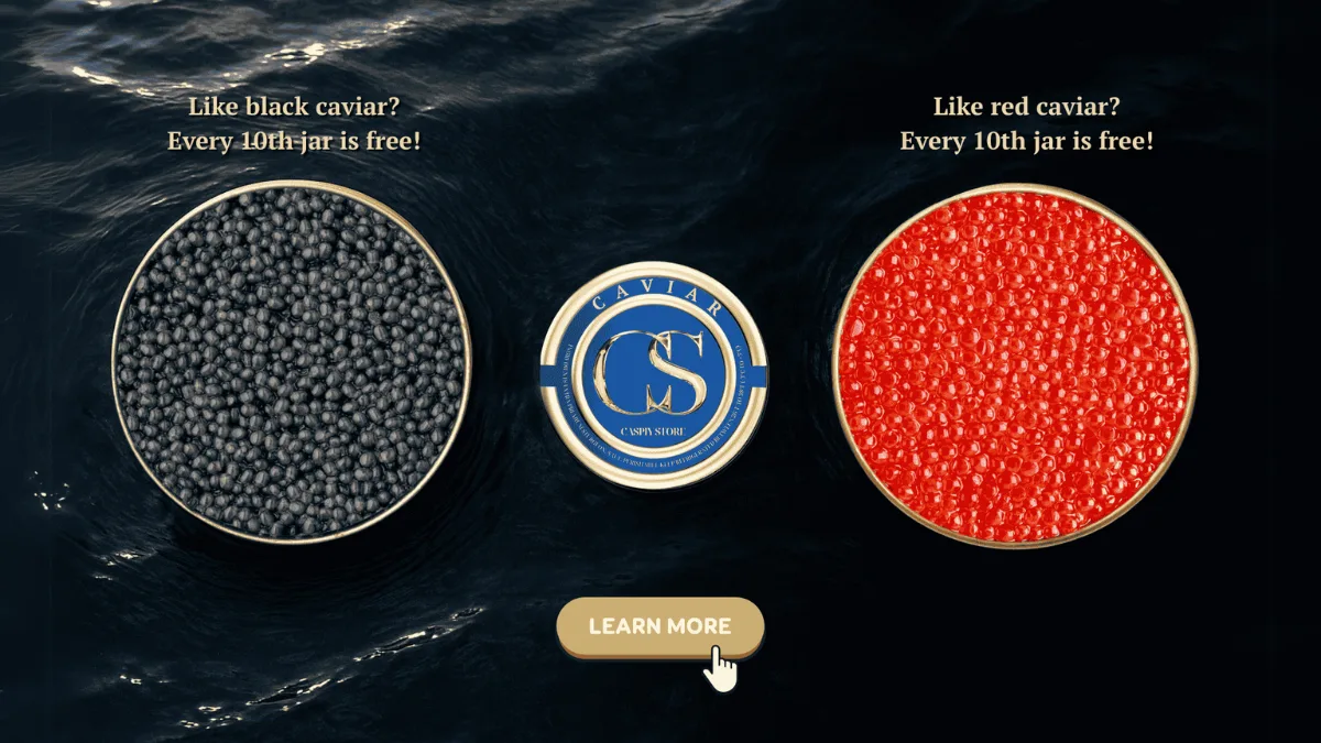Free jar Caviar
